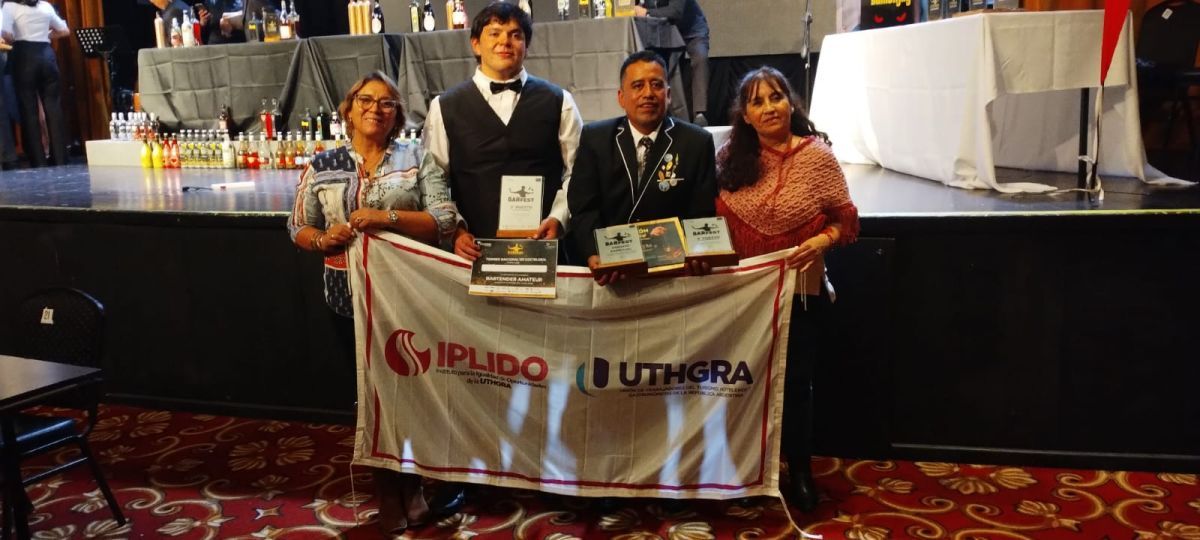 Bartenders de Bariloche brillaron en importante certamen de coctelería en Neuquén