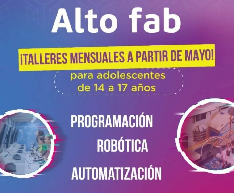 Invitan a los Talleres de Programación y Robótica para adolescentes