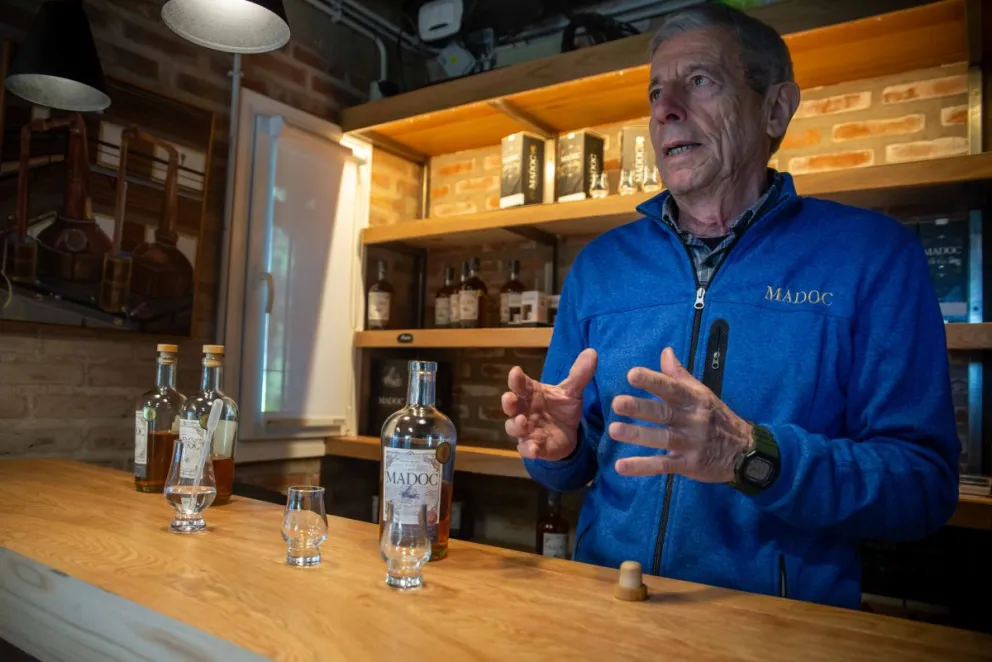 Madoc: Una destilería de whisky en Dina Huapi con impronta familiar