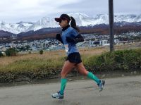 Una barilochense ganó la “Maratón del Fin del Mundo”