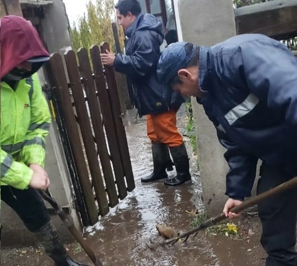 El Municipio asiste a familias debido a las intensas lluvias
