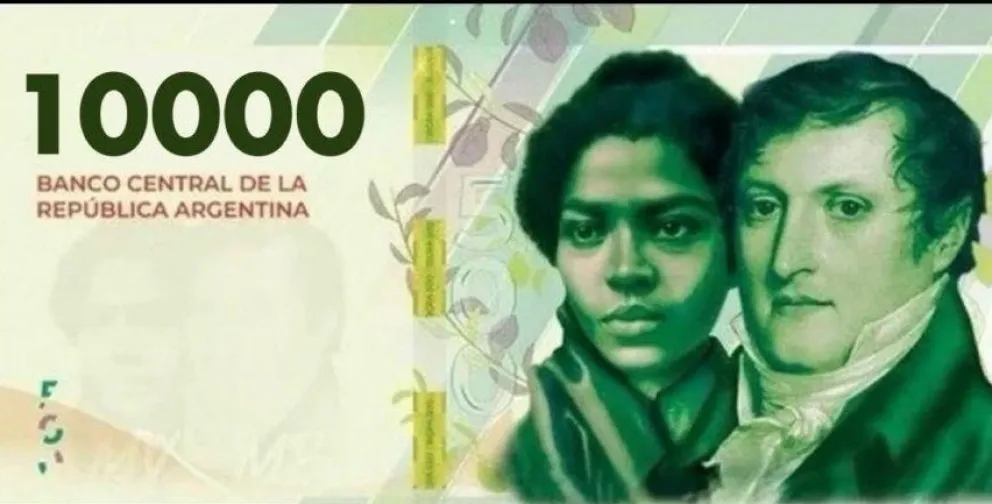 Ya circula el nuevo billete de $10.000: cómo detectar uno falso