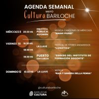 Agenda cultural para esta semana en Bariloche