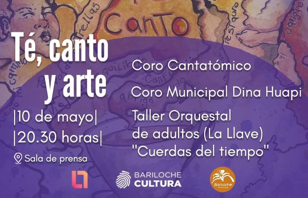 Invitan al Ciclo de Conciertos de Té, Canto y Arte