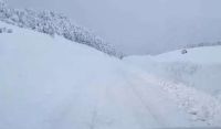 Paso Samoré: La nieve alcanzó los dos metros y continúa cerrado al público