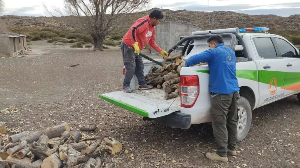 Plan Calor: Protección Civil colabora con la distribución de leña