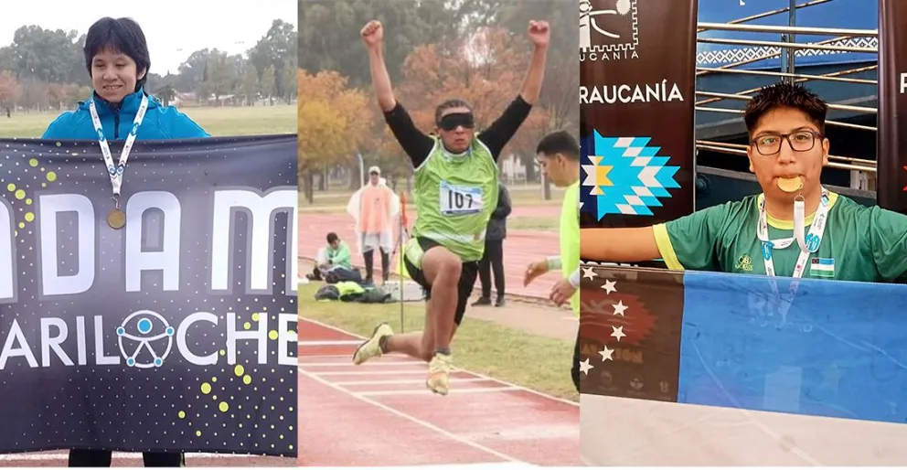 Gran actuación barilochense en los Juegos Para Araucanía 2024