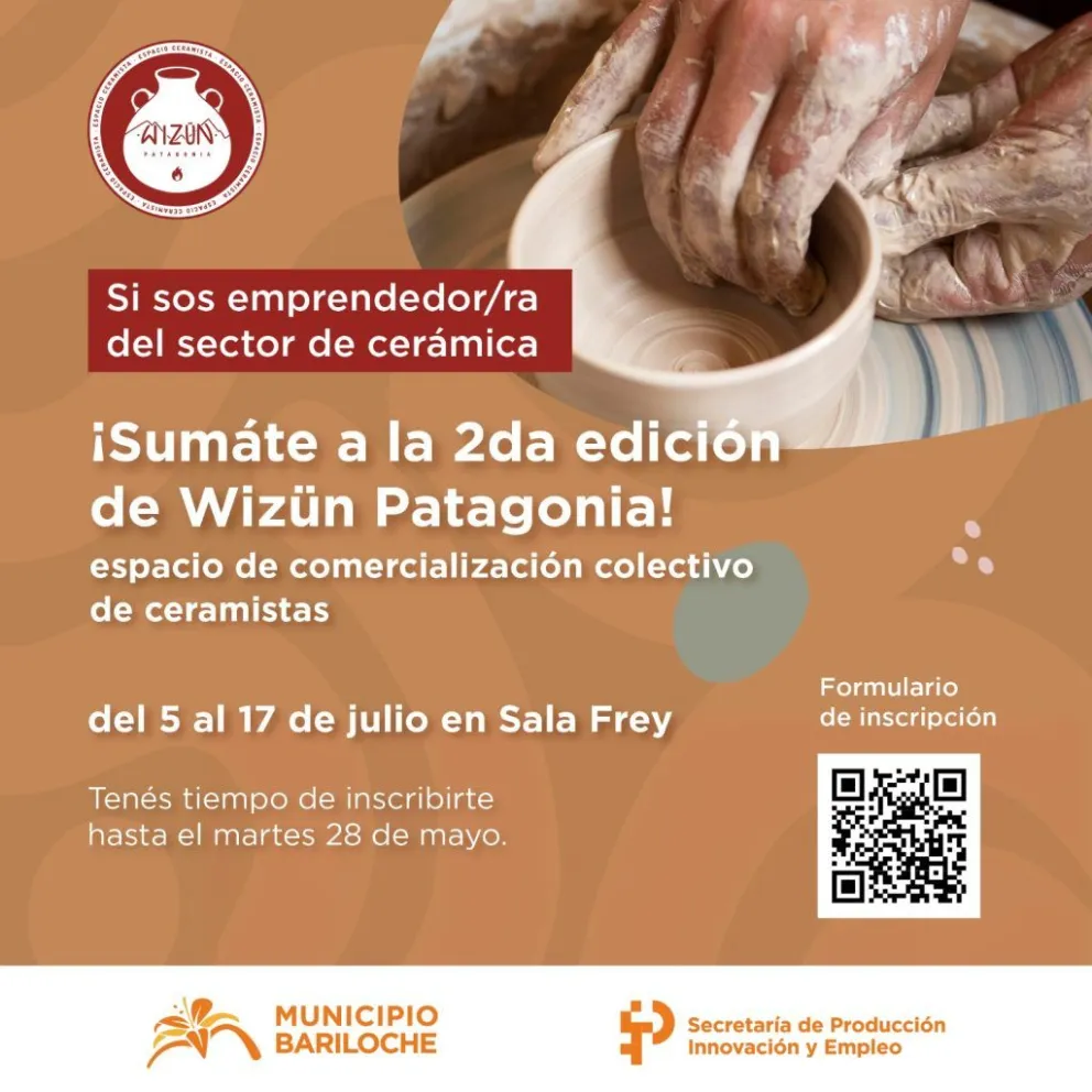 Invitan a emprendimientos locales de ceramistas a participar de la segunda edición WIZÜN