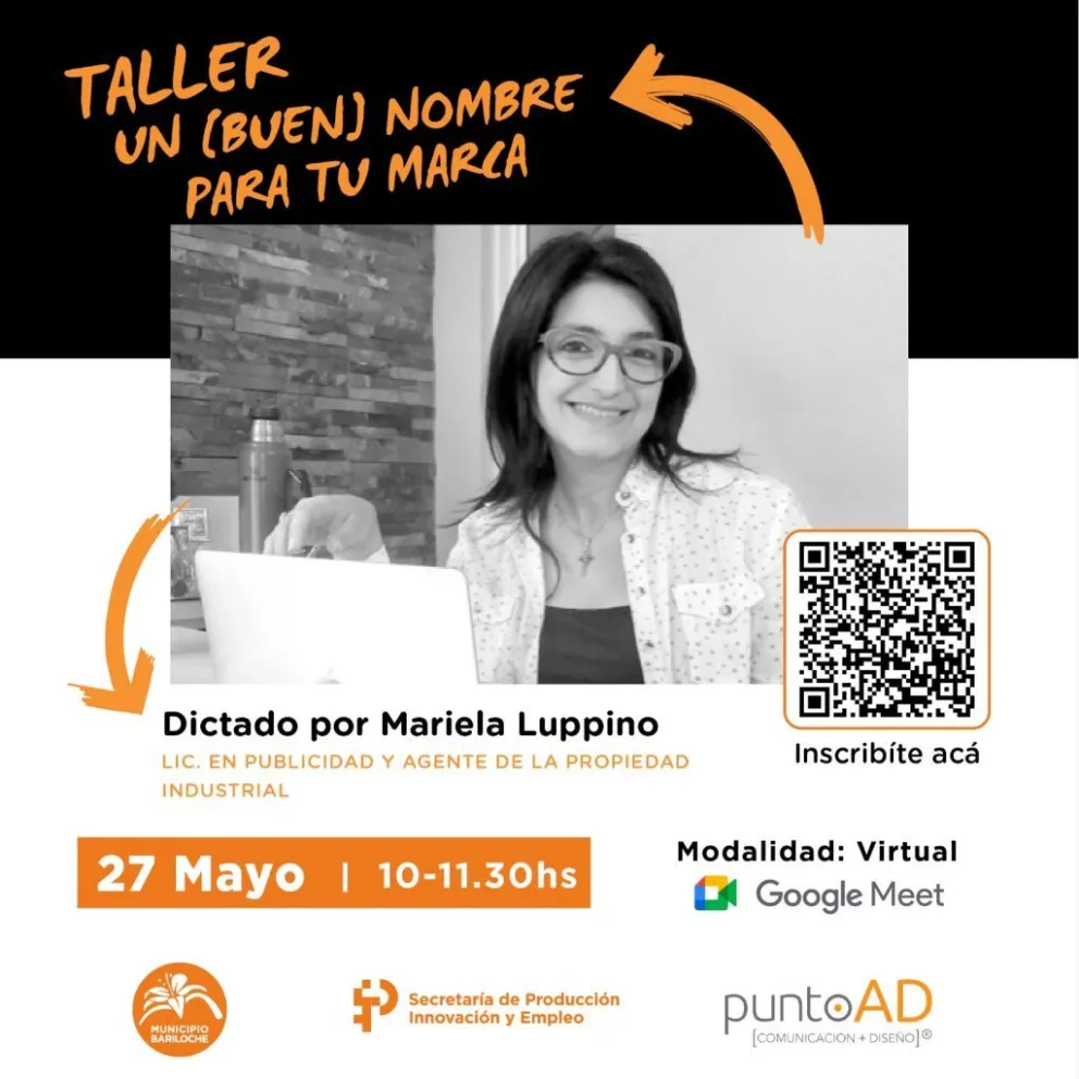 Dictan el taller "Un [buen] nombre para tu marca"