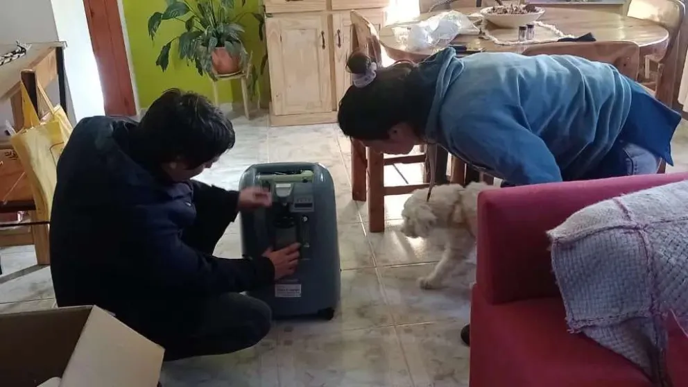 IPROSS entregó y calibró equipos de oxigenoterapia a afiliados