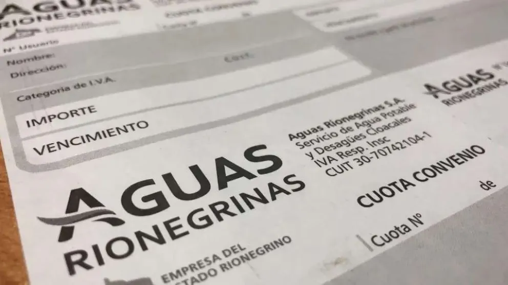 Aguas Rionegrinas extendió el plazo para pagar deudas hasta el 15 de junio