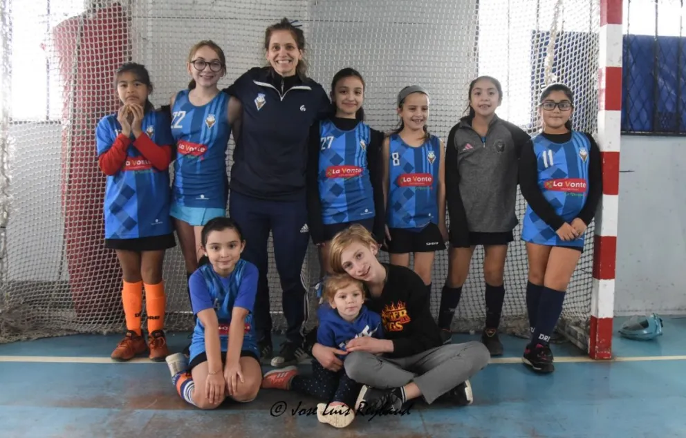 Las categorías menores del hockey local tuvieron actividad el fin de semana