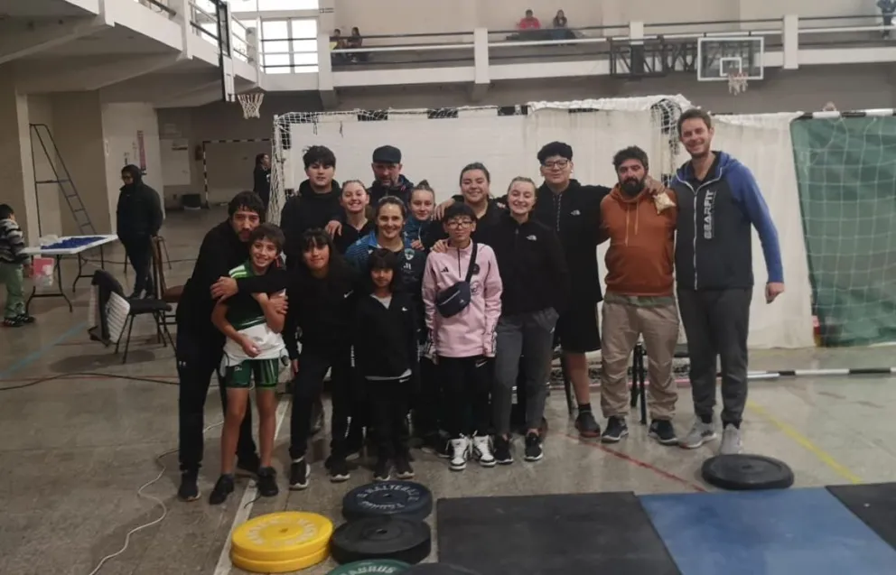 Gran representación barilochense en el Patagónico de pesas