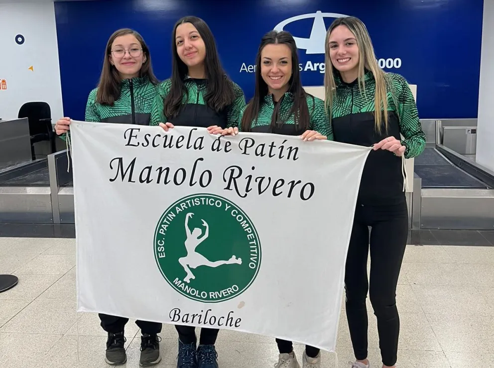 El cuarteto de patinadoras barilochenses “Ilussion Team” compitió en Santa Fe