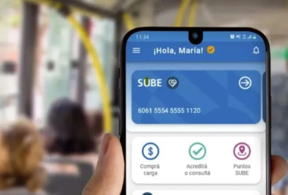 SUBE extendió el límite de carga en las tarjetas