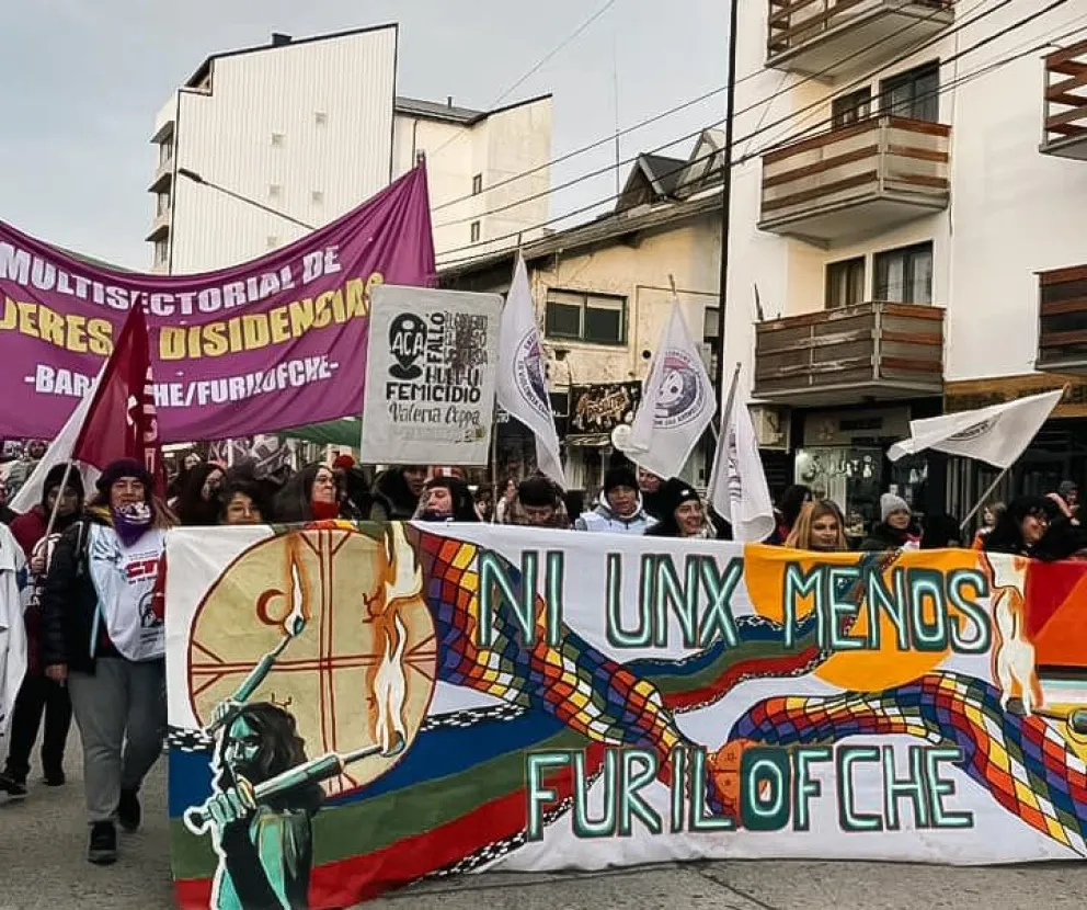 Organizaciones feministas realizaron una nueva marcha de "Ni una menos"