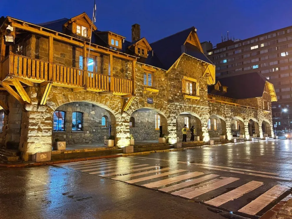 Ecotasa: Avanza la iluminación del Centro Cívico