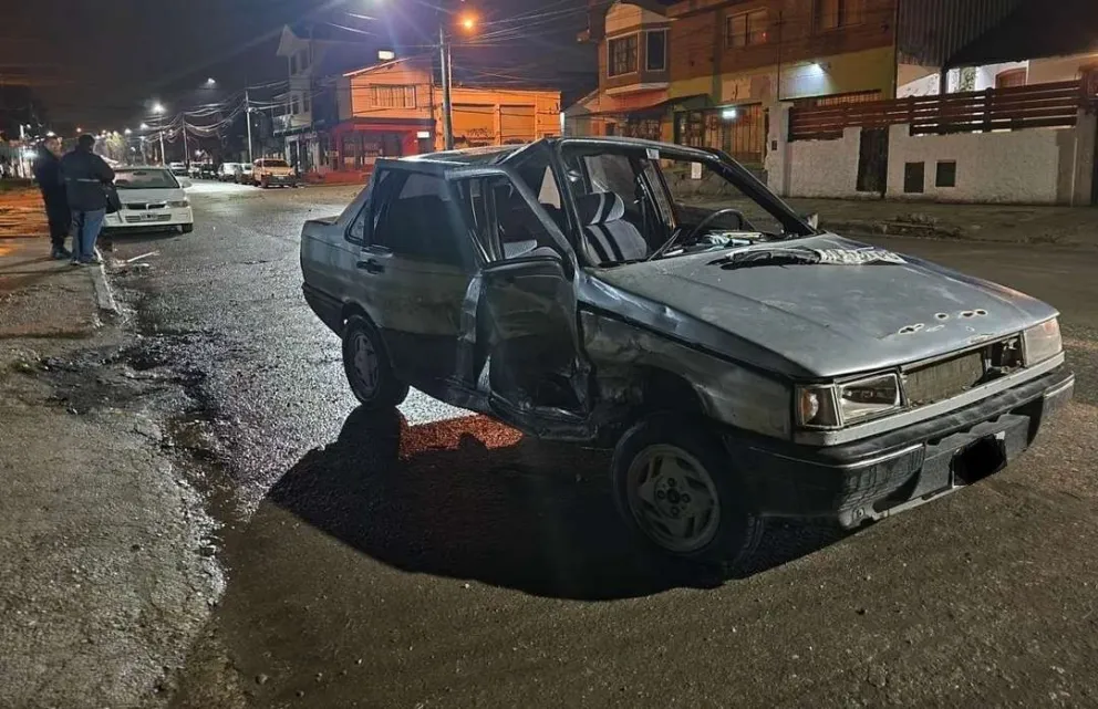 Dos trabajadores municipales fueron hospitalizados tras un choque en Elordi y Fagnano