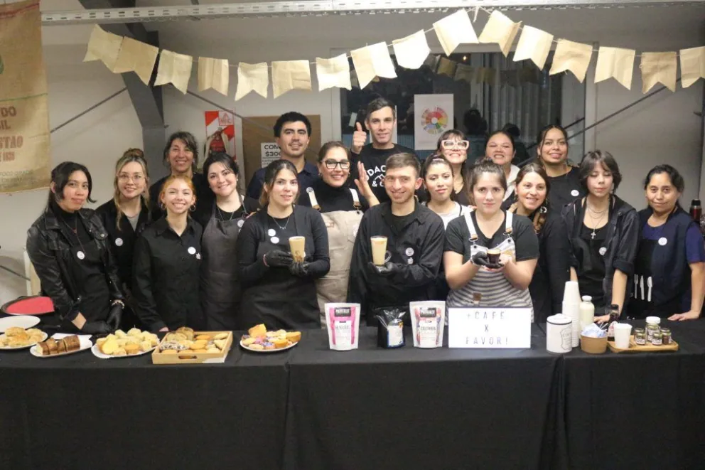 Se realizó la muestra del Curso de Cafetería del Centro de Formación Profesional