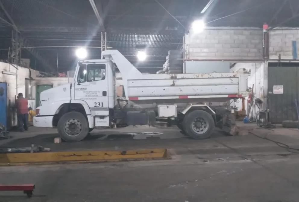 Recuperan un camión de Servicios que estuvo más de 4 años en desuso