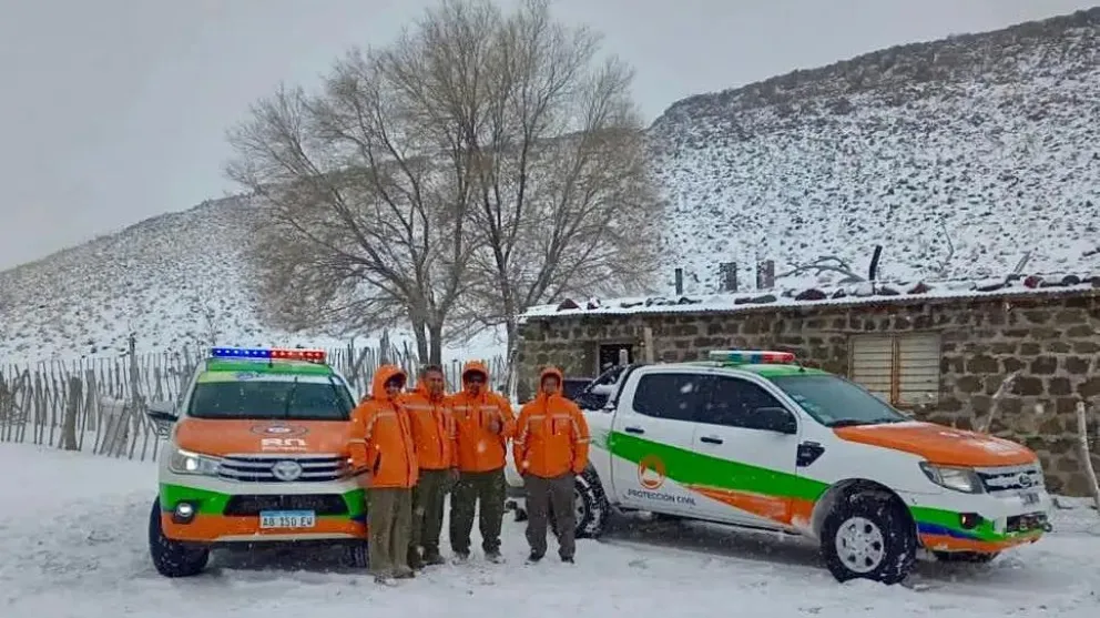 Provincia trabaja para minimizar los impactos de la tormenta de nieve