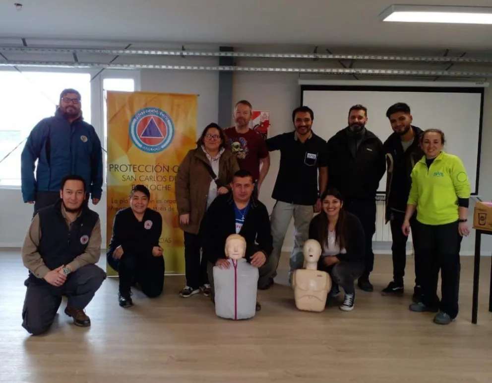 Agentes de Protección Ciudadana se certificaron en el curso de Primer Respondiente