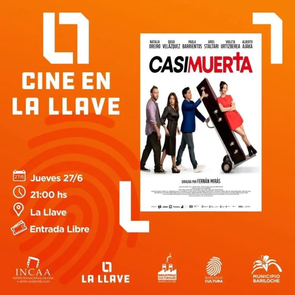 "Cine en La Llave" y "Cine en el Cívico": programación para este jueves y viernes