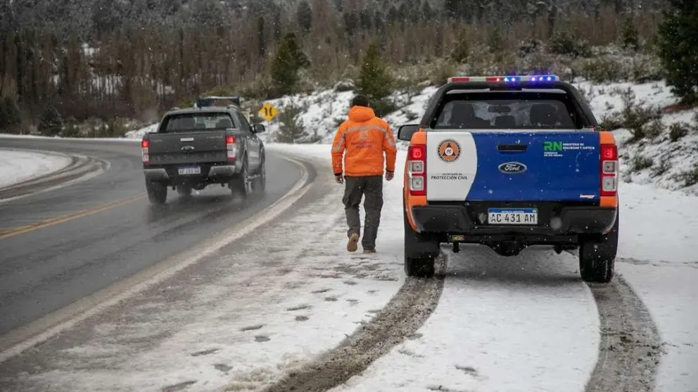 Provincia refuerza medidas por las intensas nevadas del fin de semana largo