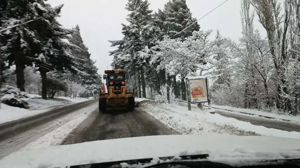 Alerta amarillo por nevadas para la noche del miércoles y jueves