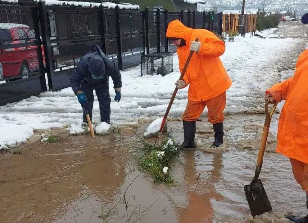 Temporal: Continúan los trabajos en distintos barrios de la ciudad