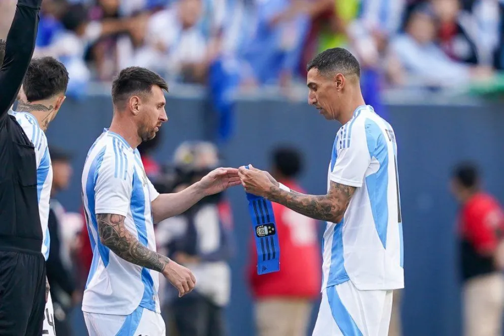 Con Messi y Di María, así forma Argentina esta noche ante Colombia 