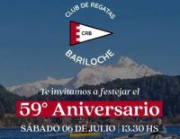 El Club de Regatas Bariloche festeja sus 59 años este sábado