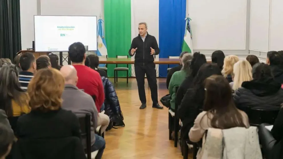 Lutz: "El proceso de modernización del Estado de Río Negro es irreversible"