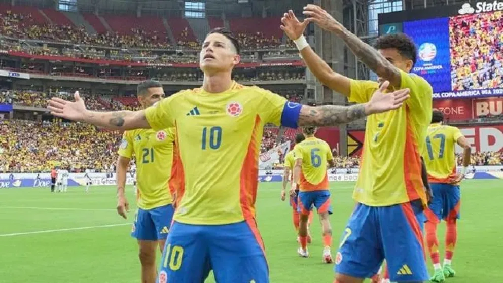 Colombia avanzó a semifinales con una contundente victoria sobre Panamá