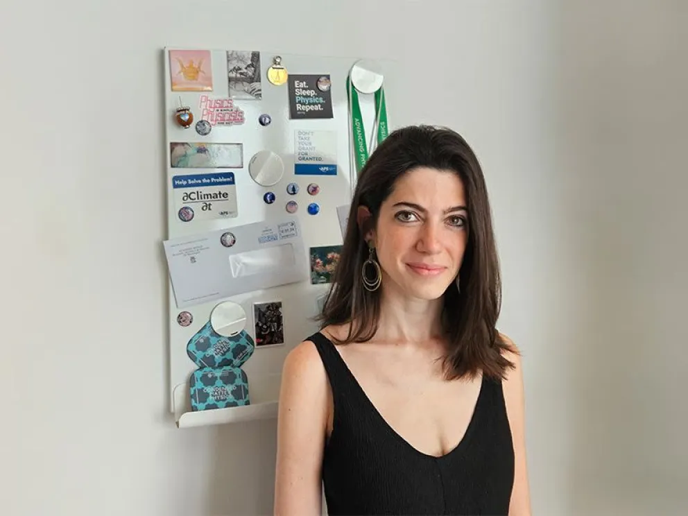 Una física del Balseiro es reconocida por la Academia Real de Ciencias de Bélgica