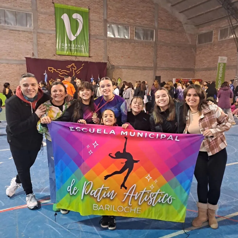 Patinadoras barilochenses participan del Torneo Provincial de patín artístico 