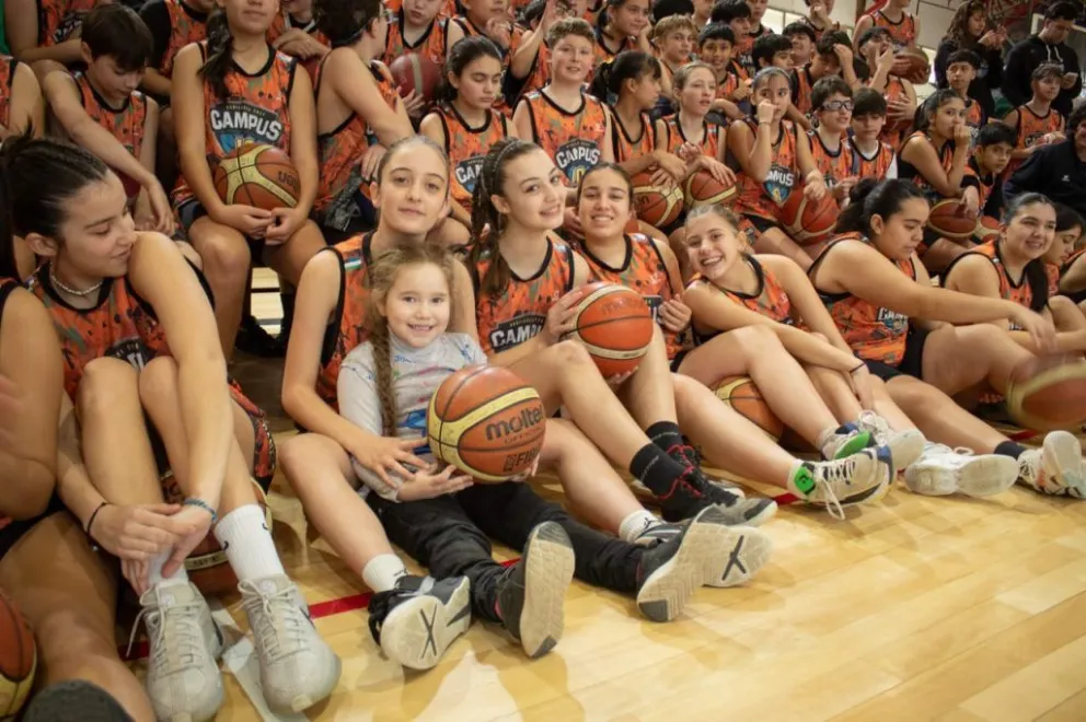 El básquet municipal es protagonista en vacaciones de invierno