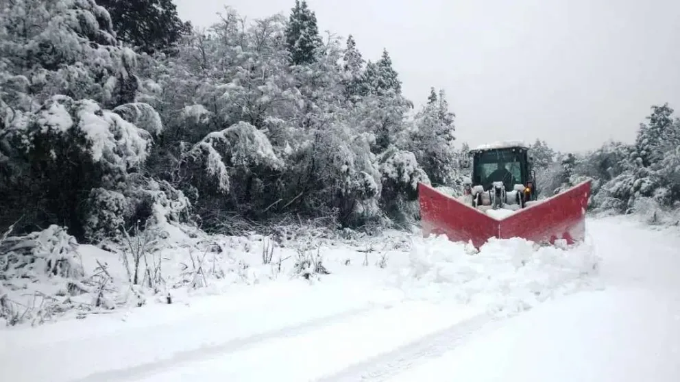 Rige el alerta amarilla por nevadas para este jueves