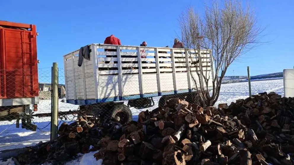 Ante la intensidad del frío se refuerza el Plan Calor Leña en la Región Sur