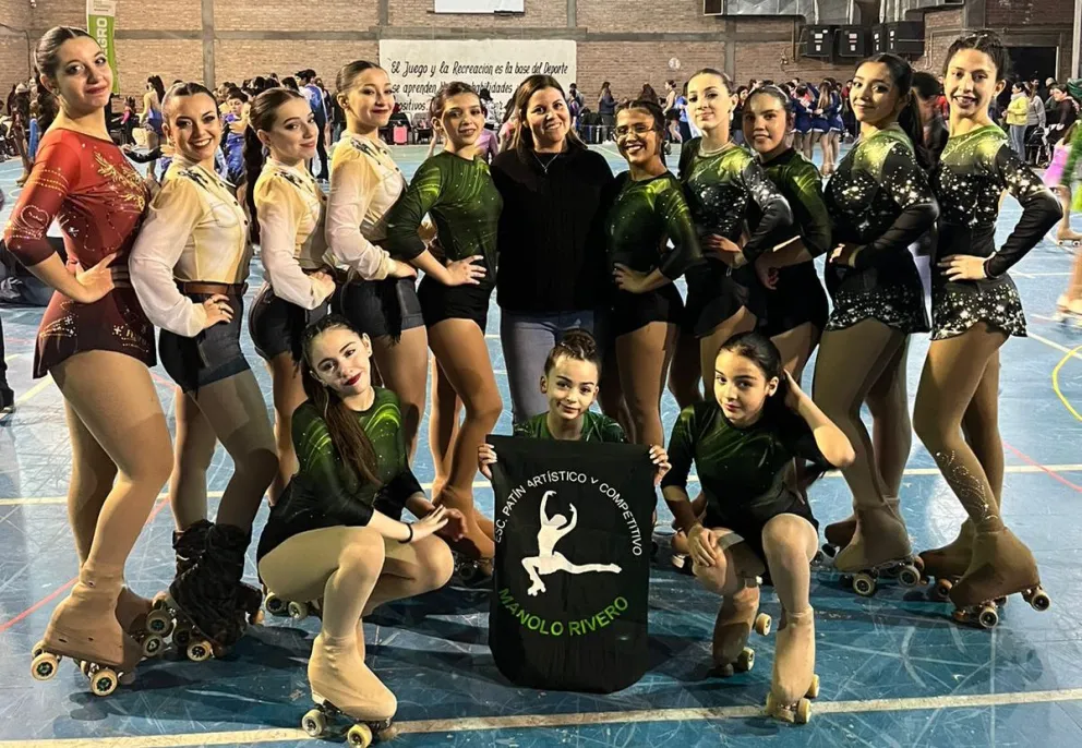 “Manolitas” al podio en el Torneo Provincial de patín