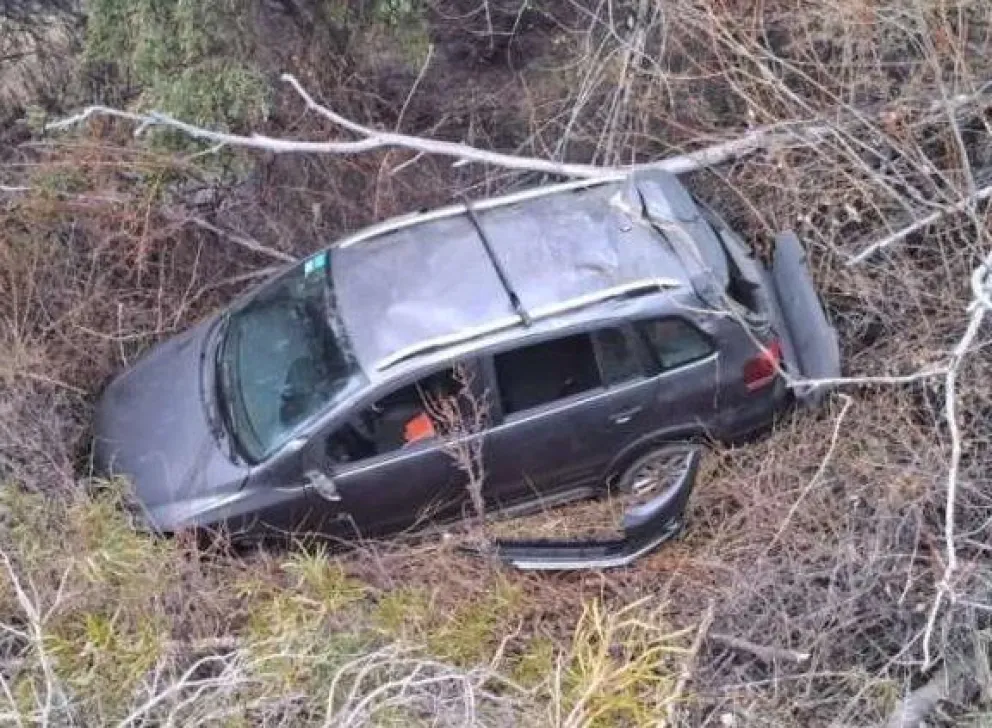 UTHGRA: Nelson Rasini y Ovidio Zuñiga sufrieron un accidente cerca de San Martín de los Andes