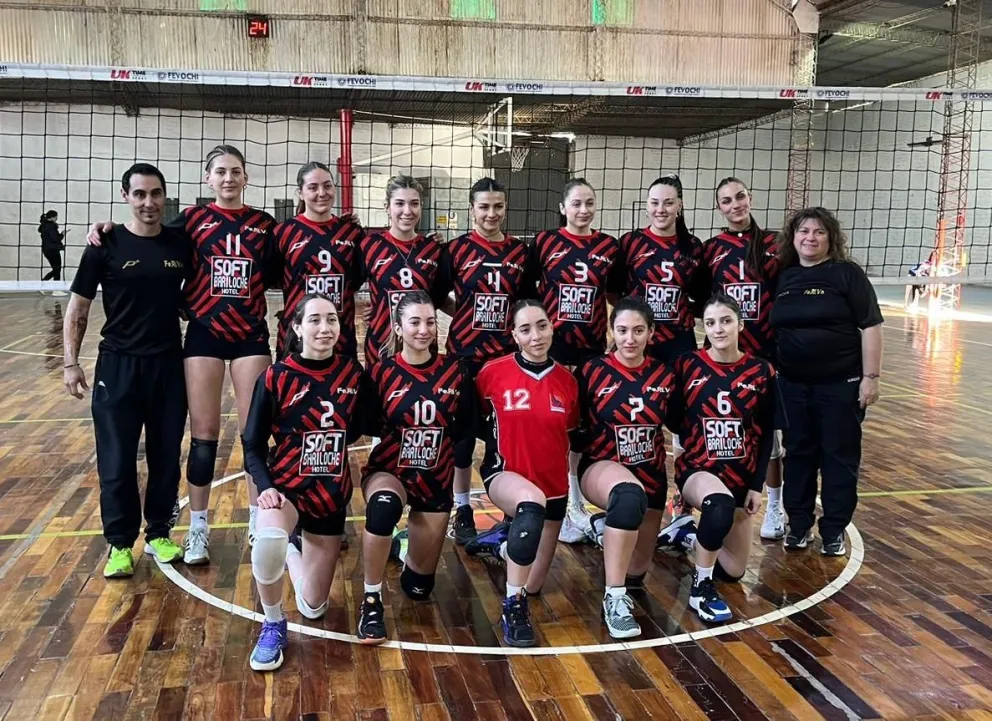 Barilochenses participan del campeonato nacional de vóley Sub14 y Sub18