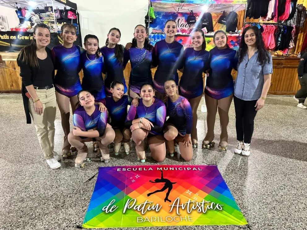 Nueve patinadoras de la Escuela Municipal clasificaron a un Nacional