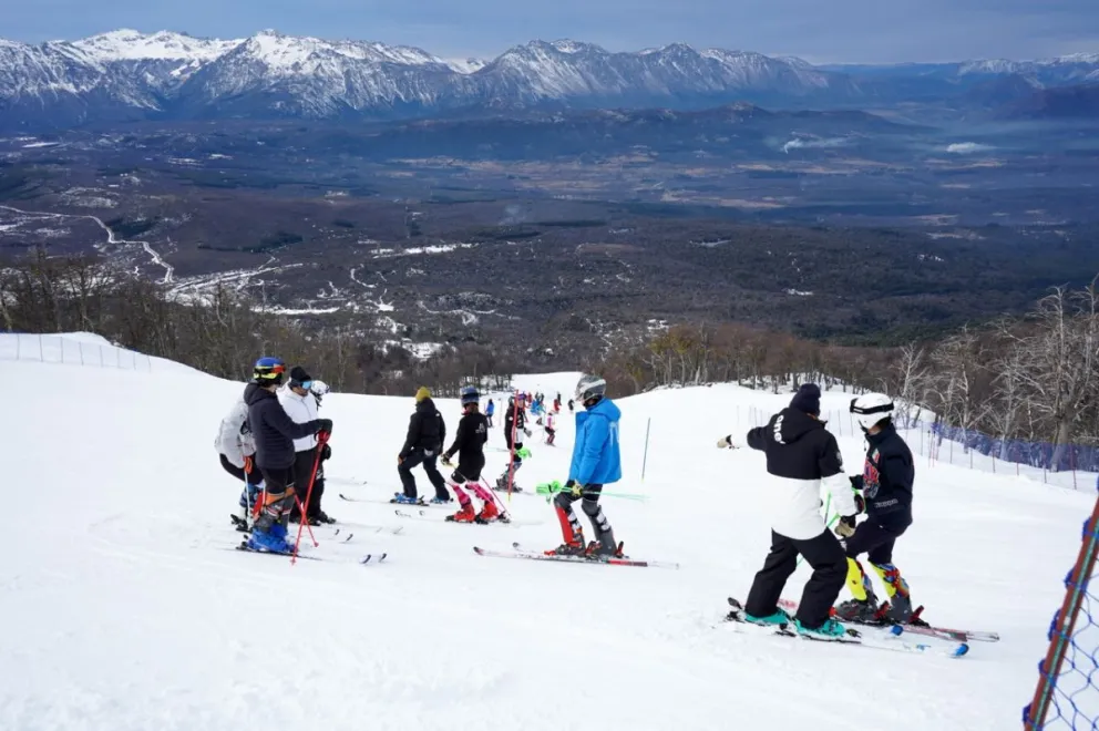 Intensa actividad durante la última semana en el Centro de Esquí Perito Moreno