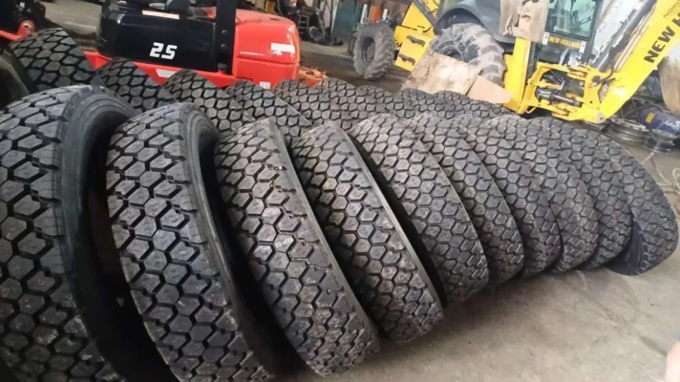 El Municipio adquirió nuevas cubiertas para los camiones recolectores