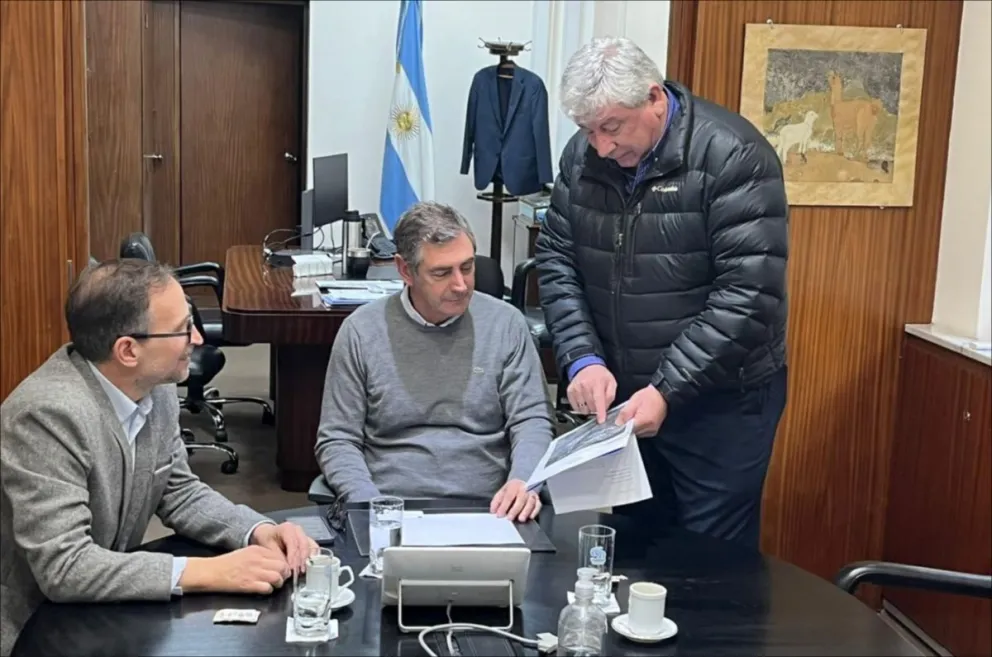 Cortés gestionó en Vialidad Nacional mejoras para la infraestructura vial de Bariloche