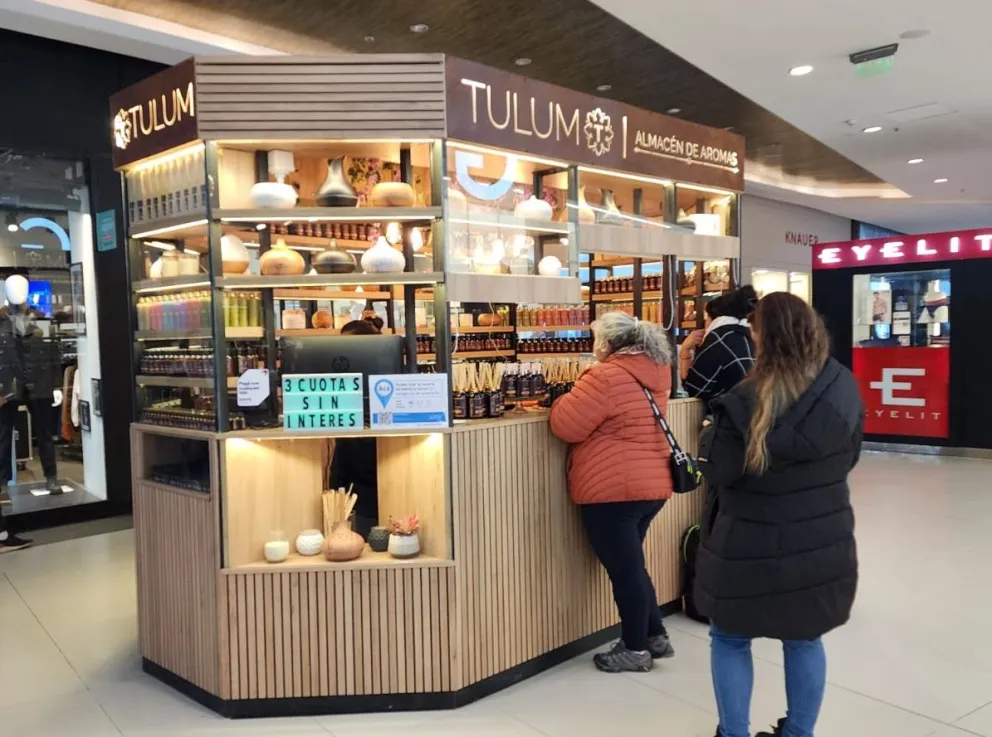 Tulum, Almacén de Aromas: El emprendimiento barilochense desembarcó en Neuquén y busca consolidarse en la venta online