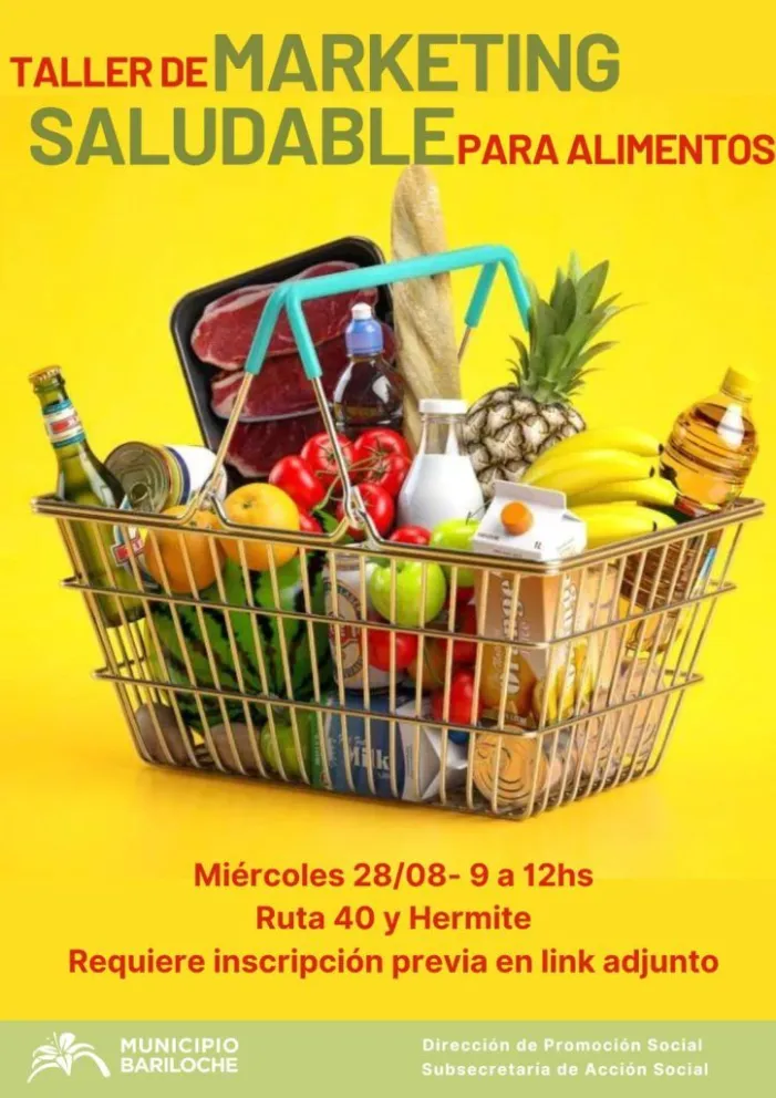 Llega el taller de Marketing Saludable para alimentos