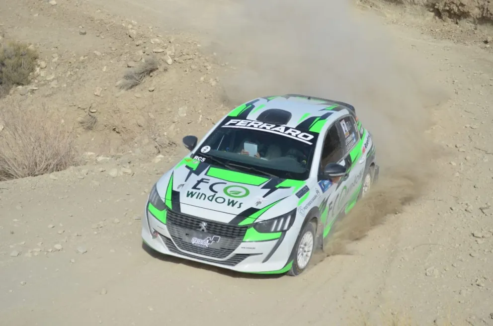 Ferraro y Bavastro los más destacados de Bariloche en el Rally de Chos Malal