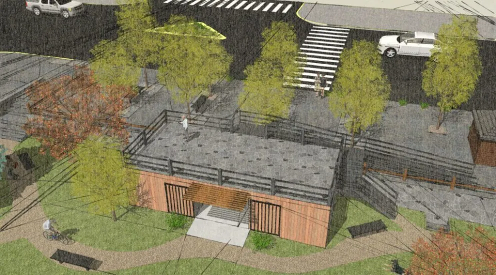 Ecotasa: Anunciaron la construcción de baños públicos en el Centro Cívico